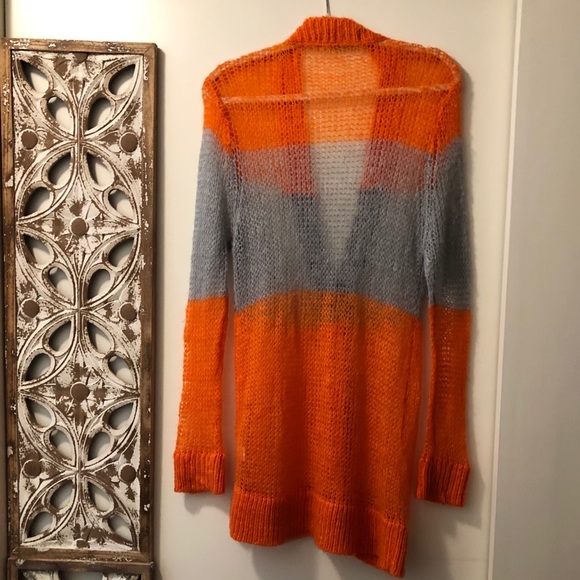 Lumier Open Weave Long Cardigan - Picture 5 of 8